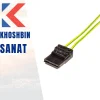 سوکت مادگی مغزی سوئیچ پژو مشکی (سر سیم نری)