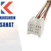 سوکت میکرو رله پژویی سفید
