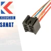 سوکت میکرو رله پژویی مشکی