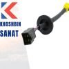 سوکت پمپ بنزین 4 فیش پراید (بیرون باک بالا)