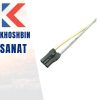 سوکت سوئیچ و برق اصلی پراید مادگی (سر سیم نری)