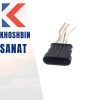 سوکت پنج خانه نری دیاگ سر سیم نری