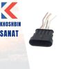 سوکت پنج خانه نری دیاگ سر سیم مادگی