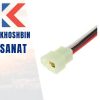 سوکت موتور فن پراید 2 دور مادگی(سر سیم نری) سیم 4