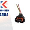 سوکت دو فیش سوزن نیسان دیزل