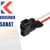سوکت موتور فن پراید تک دور سر سیم مادگی