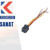 سوکت کلید تنظیم آینه پژو و سمند