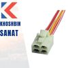 سوکت رله فن پراید انژکتور سیم 4