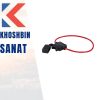سوکت جا فیوز تکی دو پا سیم 1