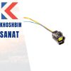 سوکت 2 فیش ABS مادگی و مهره دنده عقب ریو